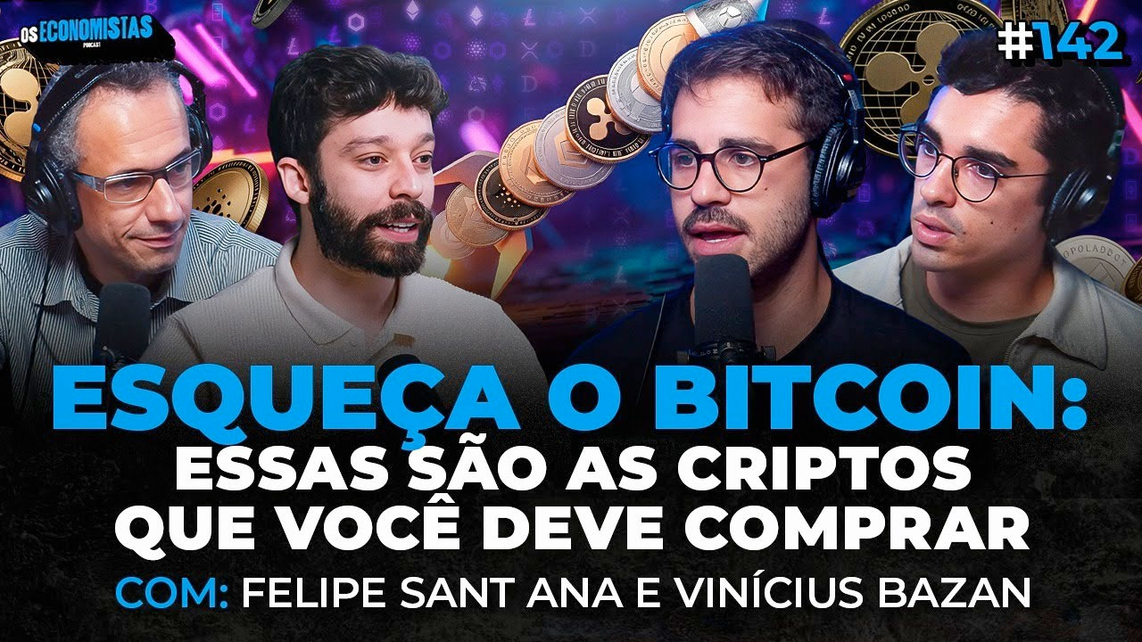 Os Economistas Podcast: Altcoins Subindo Muito – Quais São As Melhores Criptos Para Investir?